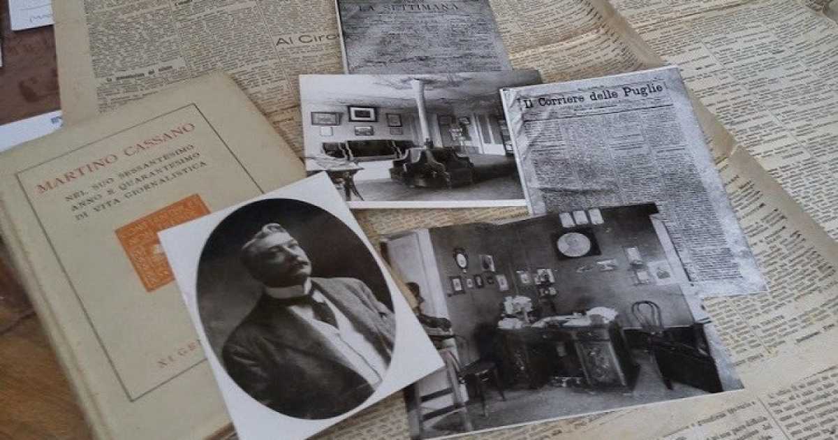 Bari, 1887: la stampa libera approda in citt�. Sono gli anni di Martino Cassano